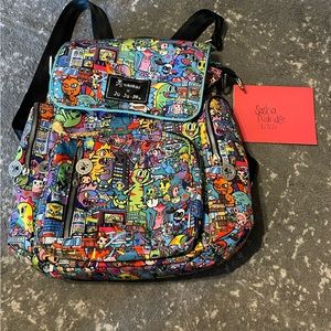 Ju-Ju-Be x Tokidoki 💚 Kaiju City 🦖 Be Sporty + Changing Pad (not used)